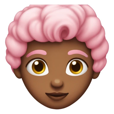 babypink heart sticker