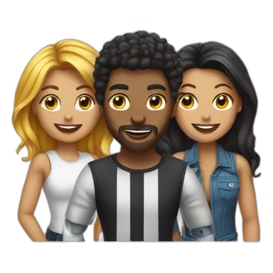 female photographer, a dj and a vocalist sticker