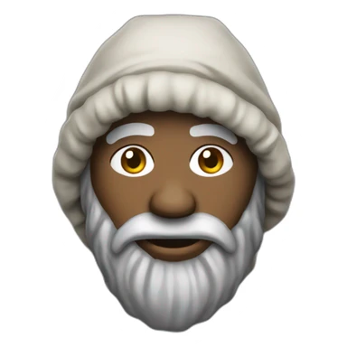 homeless man wearing rags sticker