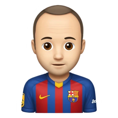 INIESTA sticker