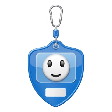 Security badge/card sticker