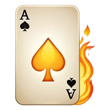 Ace of spades under a rising sun sticker