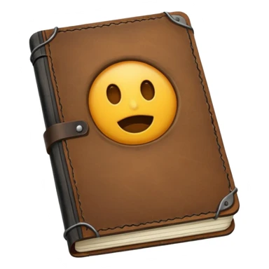 A beat up field notebook sticker