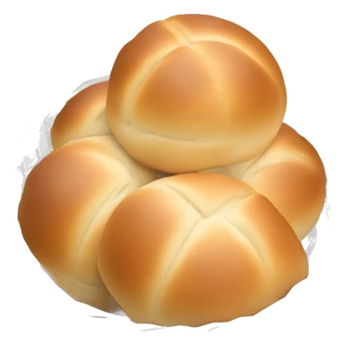 Dinner rolls in a basket sticker