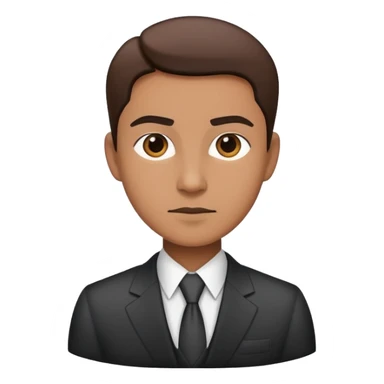 director businessconfidently wears smart business attire sticker