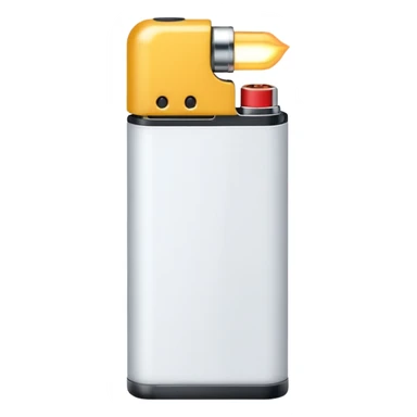 white lighter sticker