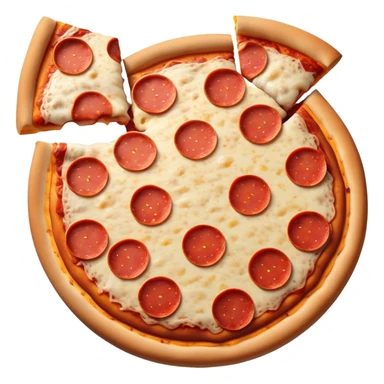 Pizza face  sticker