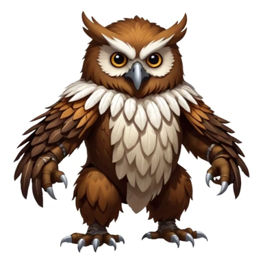 dnd 5e owlbear boss monster sticker