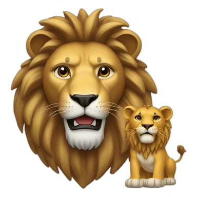 Ademo from PNL with a Lion sticker