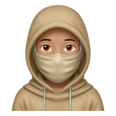 rapperokhăn trùm mặt sticker