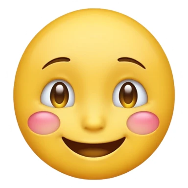 mix of these two 🥺☺️ but make it classic orginal emoji not woman or man face and without hearts and a little bit sad but still smile sticker