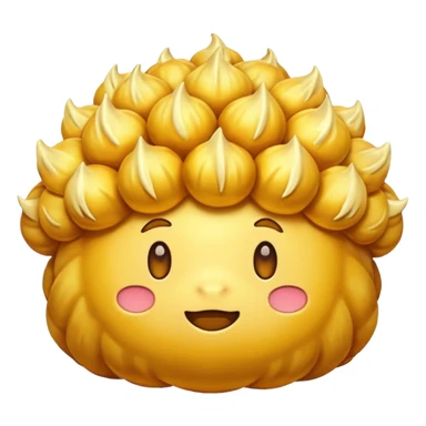 Pick palm puff ￼ sticker