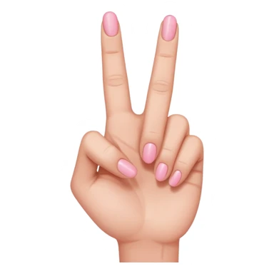 close little finger of this icon: 🤟 sticker