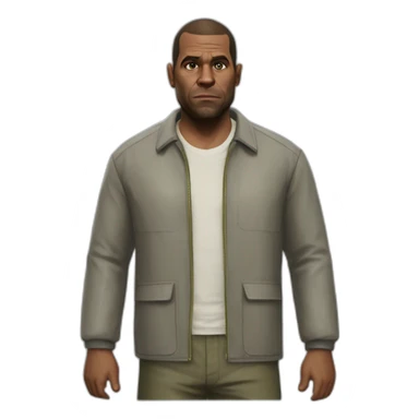 GTA V Franklin sticker