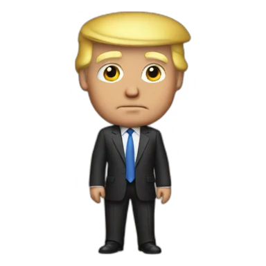 Trump on the justice court sticker