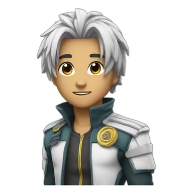 My hero academy deko sticker