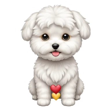 Bichon Frize and bichon x maltese sticker