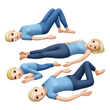 A croud of people dead on the floor sticker