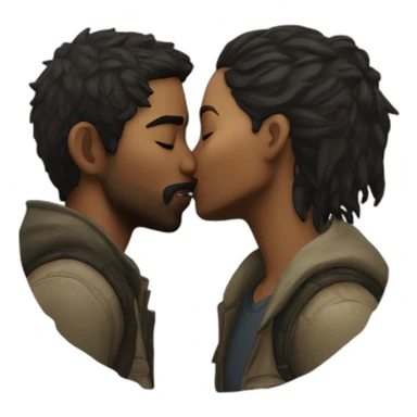 TLOU Clicker Kiss sticker