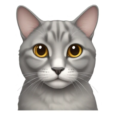 British cat with lop-eared sticker