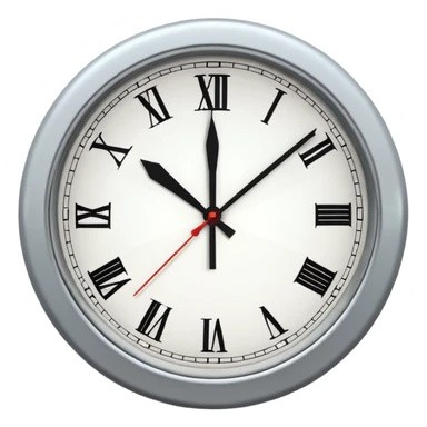 clock tiwh time ticking sticker