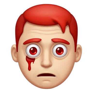 drunk guy with dizzy expression sticker