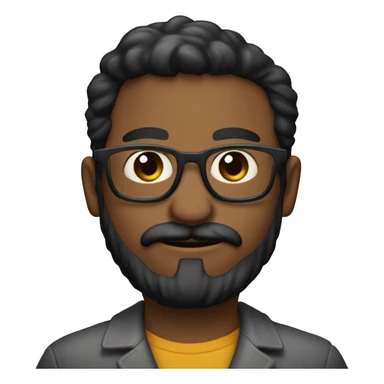 Familia de 4. Madre cabello largo negro tez clara, padre con lentes y bigote negro. Hija mayor con cabello rizado. Hija menor con cabello lacio sticker