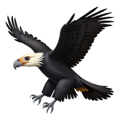 Un condor volando png sticker