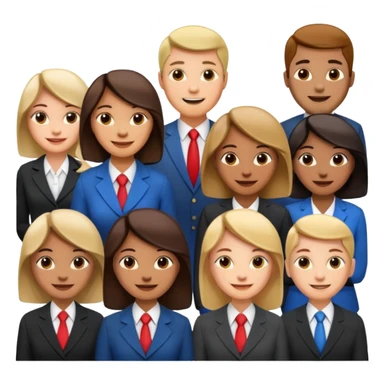 business people  sticker