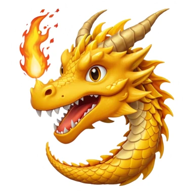 Slick dragon mixed cananoli dragon =yellow color:col <biner fire birsting mouth /ring tips Z sticker