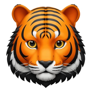 Black tiger sticker