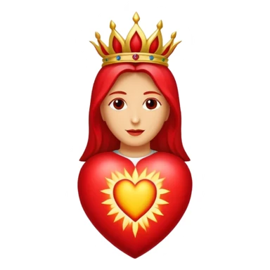 Christian Sacred Heart sticker