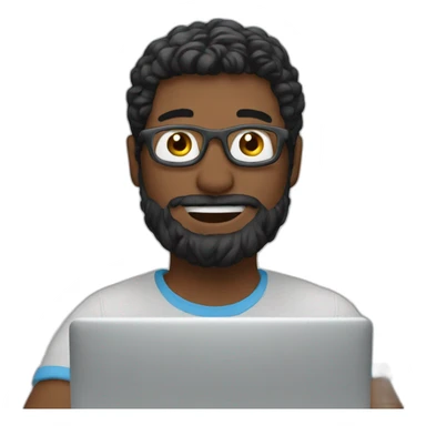 man video editing  sticker