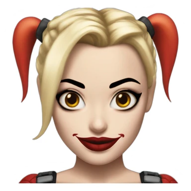 Margot Robbie Harley Quinn sticker