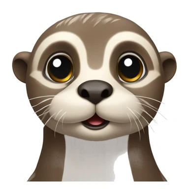 Otter, Eule, Schaf Freunde sticker