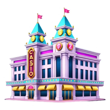 casino buildings sticker
