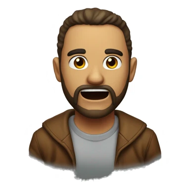 Diablo con risa de burla sticker