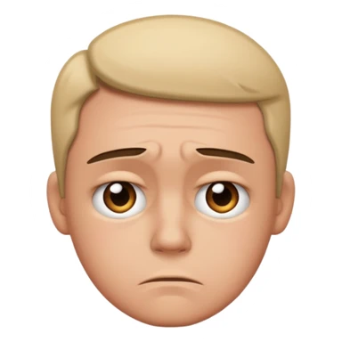 Disappointed sticker