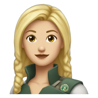 kara-thrace-starbuck sticker