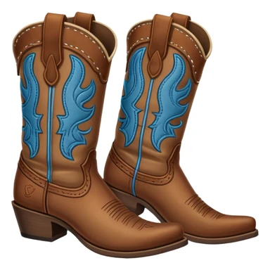 western boots sticker