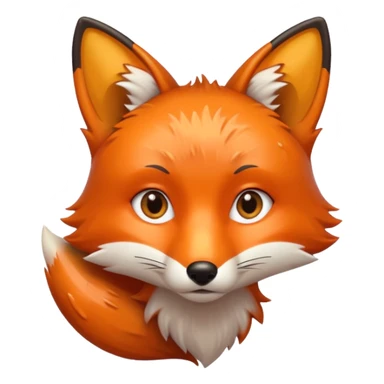 wet fox sticker