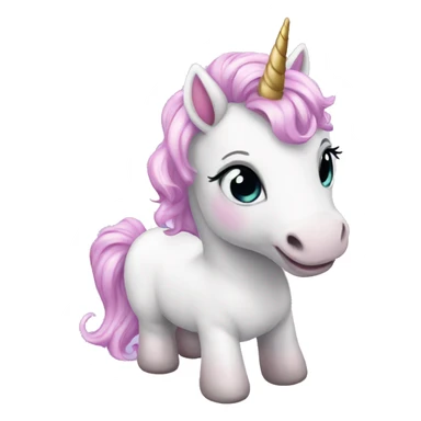 baby unicorn sticker