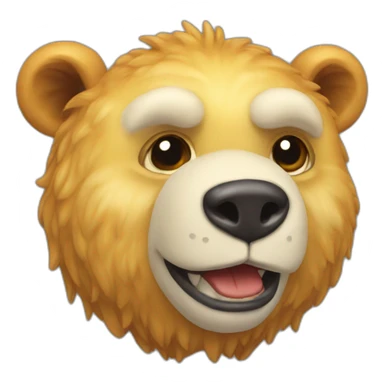 Ours mangeant du miel sticker