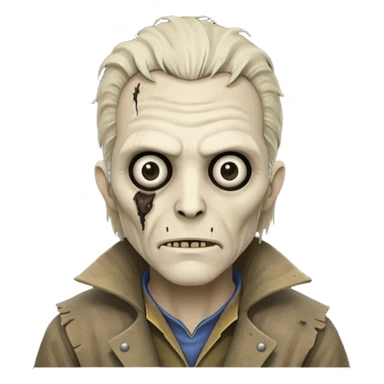 The Ghoul from Fallout TV show sticker