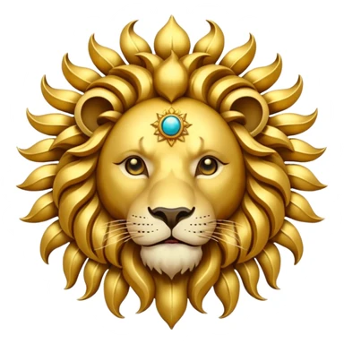 Iran lion sun sticker