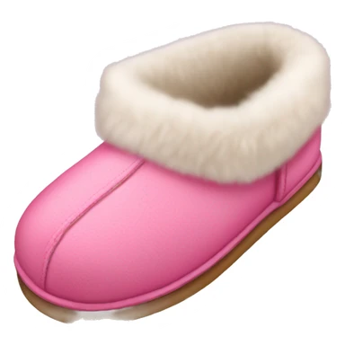 pink uggs slippers sticker