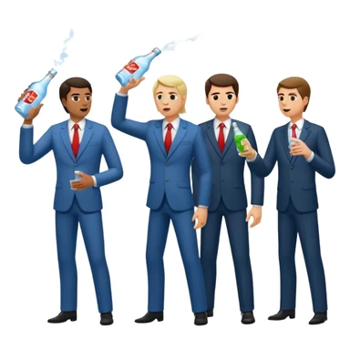 battle for the vodka business sticker