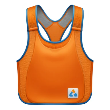 Training bib used for soccer training  sticker