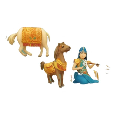 central asia sticker