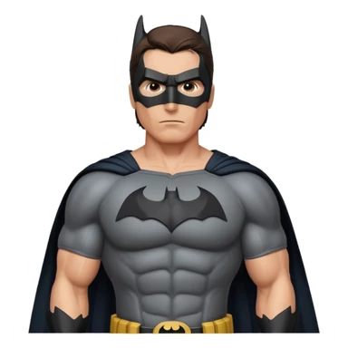 christian bale batman standing sticker